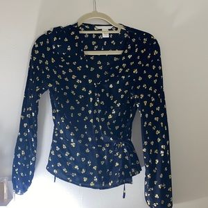 H&M pattern blouse